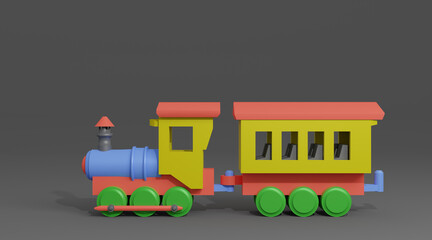 toy locomotive 