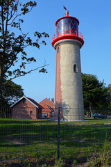 Der historische Leuchtturm Staberhuk auf Fehmarn