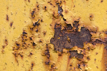 Rusty metal surface as background