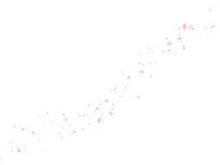 背景素材：和風・桜の花びらが入った水彩背景