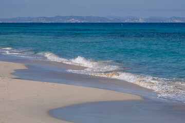Llevant beach, Formentera, Pitiusas Islands, Balearic Community, Spain
