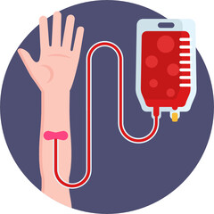 Nursing Icon. Medical Icon. Vector Illustration.