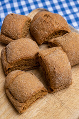 bescuit, bread for formentera peasant salad, Can Jeroni bakery, Sant Francesc, Formentera, Pitiusas Islands, Balearic Community, Spain