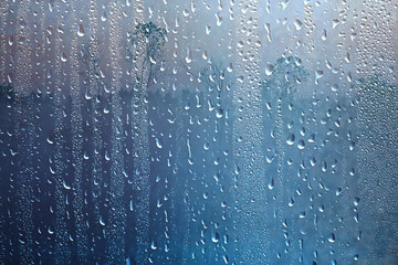 rain nature background mountains, abstract foggy landscape fog dark