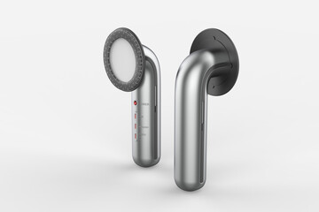 pore cleaner laser skin energy activation instrument wrinkle remover tool machine skin care products beauty equipment. 3d illustration