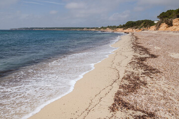 Migjorn beach, Formentera, Pitiusas Islands, Balearic Community, Spain