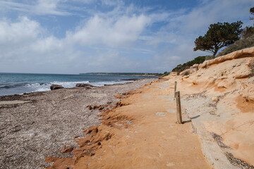Migjorn beach, Formentera, Pitiusas Islands, Balearic Community, Spain