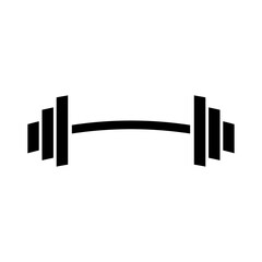 Weightlifter icon vector sign