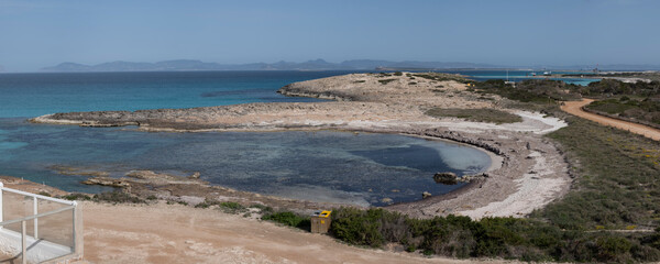 Illetes Path, Formentera, Pitiusas Islands, Balearic Community, Spain