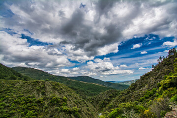 Majestic Landscape Of Forest And Mountains.
Landscape Of Sierra De Gata Located North Of Caceres In Extremadura-Spain. Landscape Concept