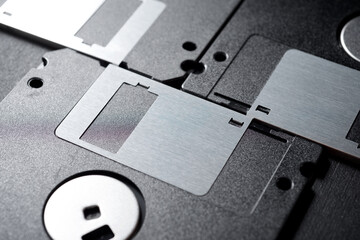 Old floppy disks