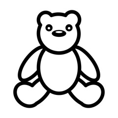 Obraz premium Teddy Bear Icon