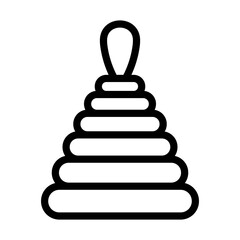 Pyramid Toy Icon
