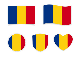 flag national romania