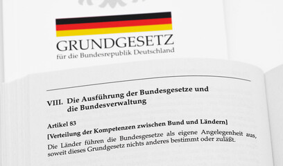 Verwaltungskompetenz Grundgesetz Artikel 83