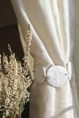 pendants for handmade curtains