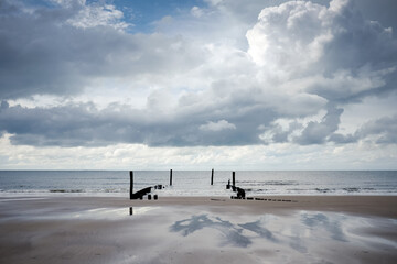 Wolkenstimmung am Meer