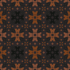 Fototapeta premium Vintage geometric pattern seamless retro design