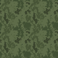 Camouflage pattern seamless military abstract background