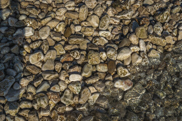 stones on the beach