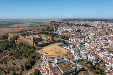 Fototapeta na wymiar vista del bonito pueblo de Carmona en la provincia de Sevilla, Andalucía