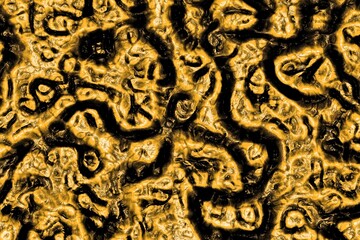 cute design orange organic shocking relief cg texture background halloween illustration