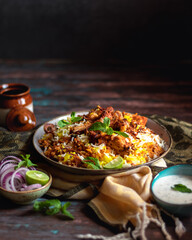 Hyderabadi Chicken Biryani Photo