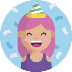 Party, Celebration, Anniversary Icons. 