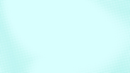 Dots halftone white blue and green color pattern gradient texture with technology digital background. Medicine healthcare with science concept.