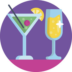 Party, Celebration, Anniversary Icons. 