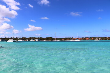 Lagon de Saint François Guadeloupe Antilles Françaises