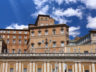 Fototapeta na wymiar Apostolic Palace in the Vatican