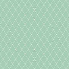 Fototapeta premium Seamless pattern of simple diamonds in pastel colors. The best vector illustration for wallpaper. 