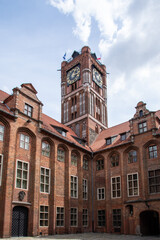 Gothic town hall in Toruń, Poland unesco 