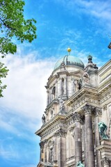 Details of the Berlin Cathedral.  Germany