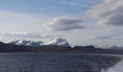 Norwegian coastline