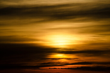 Fototapeta na wymiar sunrise from a forgotten land.