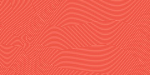 Abstract background with patterns of lines in orange colors