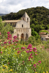 Das alte Bergdorf Saignon, Provence, Frankreich