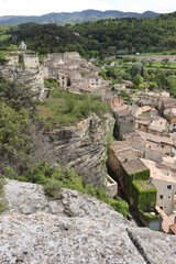Das alte Dorf Saignon in der Provence, Frankreich