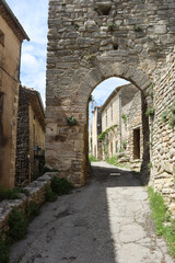 Das alte Dorf Saignon in der Provence, Frankreich