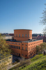 Stockholm Public Library , designed by Swedish architect Gunnar Asplund