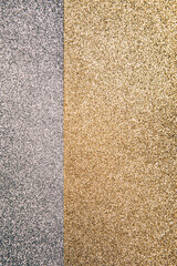 Shiny bright silver and gold background Luxury shine texture