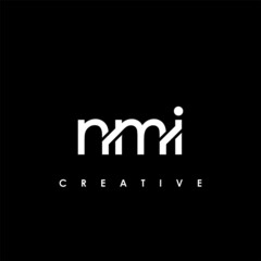 NMI Letter Initial Logo Design Template Vector Illustration