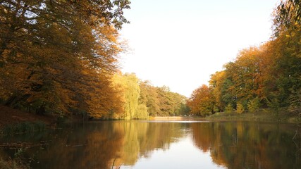 jesienny krajobraz  - 434122502