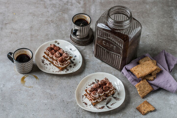 Vegan tiramisù with coffee (ph. Tiziana Molti)