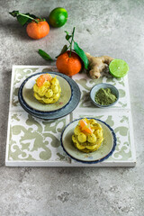 Tiramisù with ginger and matcha (ph. Tiziana Molti)