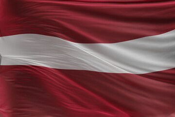 Abstract Latvia Flag 3D Render (3D Artwork)