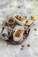 Tiramisù with almonds and ginseng (ph. Tiziana Molti)