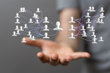team hierarchy connection group digital